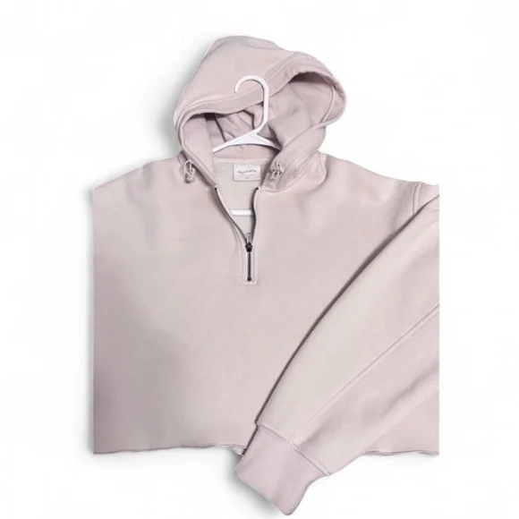AllFenix Cream Cropped Hoodie - Picture 5 of 6